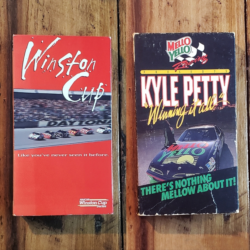 Vintage NASCAR VHS Videos
